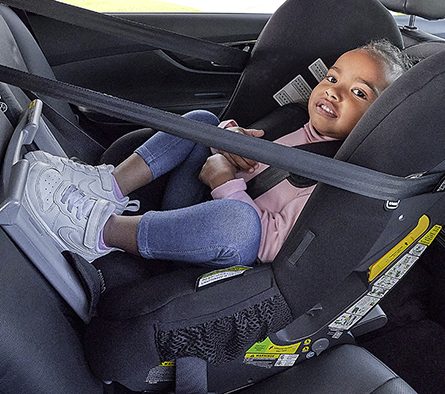 how can a infant car seat.